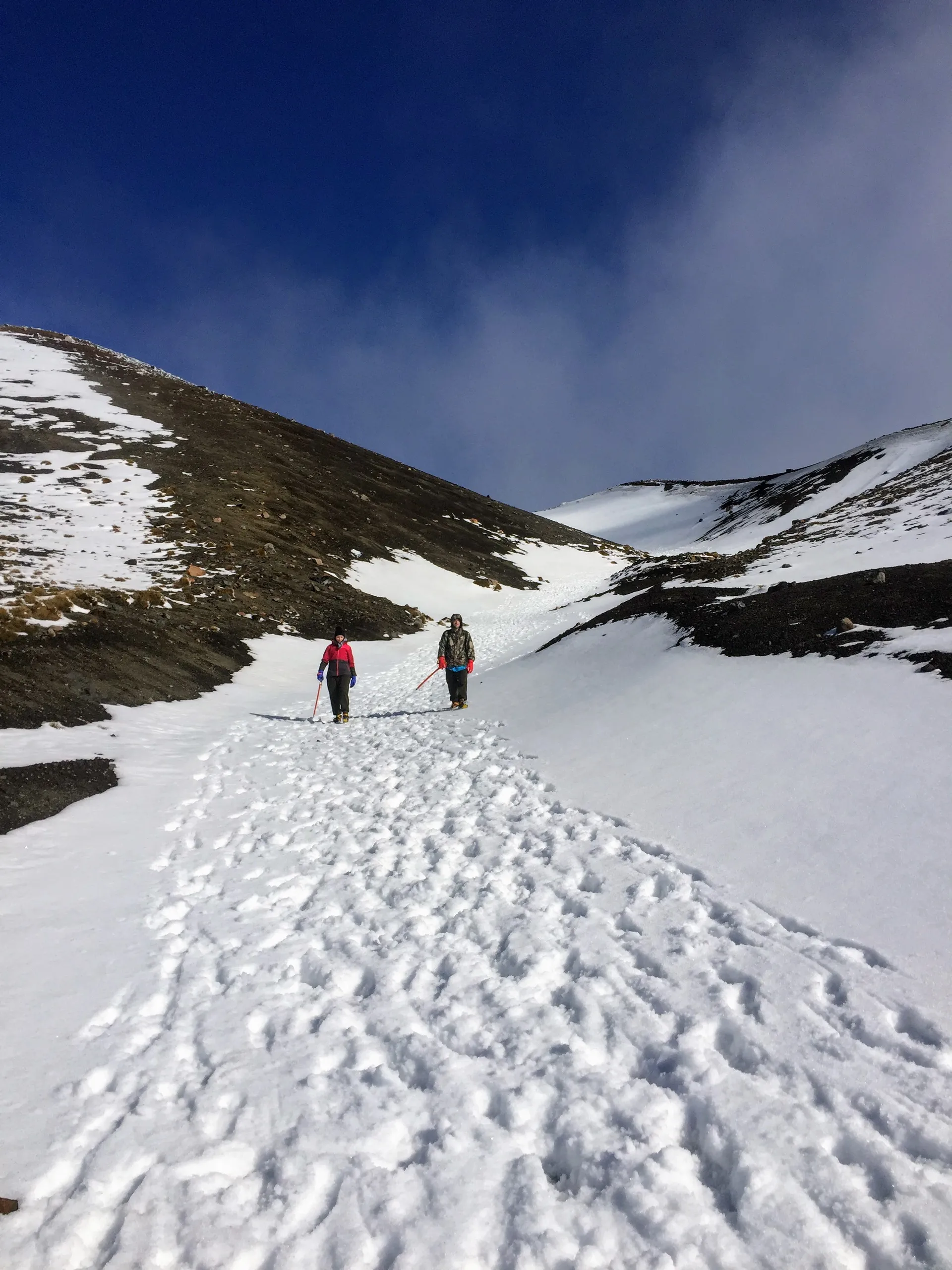 Snow-covered slopes of Mount Buller in Victoria