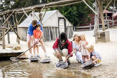 Sovereign Hill gold diggings